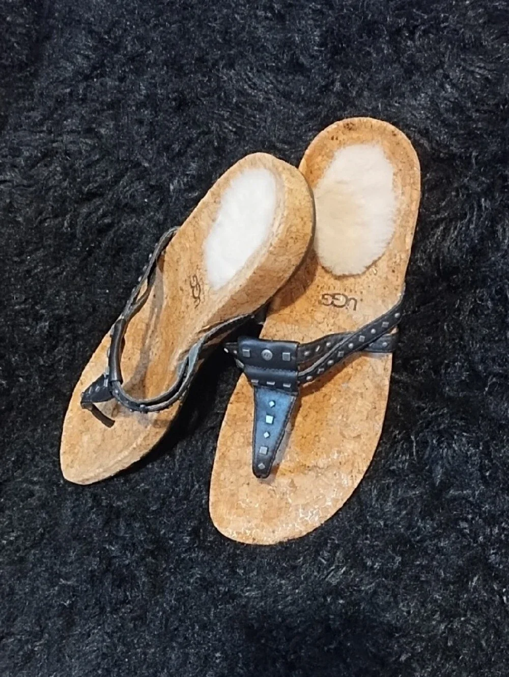 UGG heel has